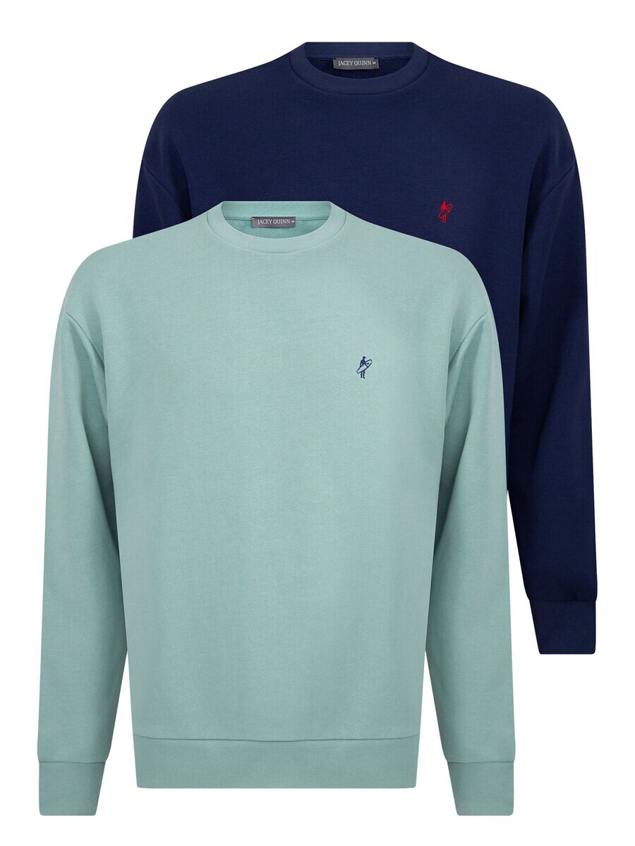 

Свитер Jacey Quinn Sweatshirt, цвет light blue/dark blue