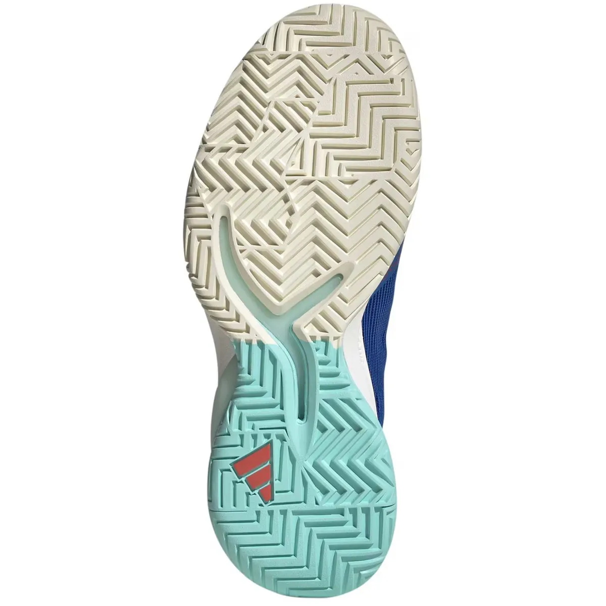 Женские теннисные кроссовки Adidas ADIZERO CYBERSONIC, синий/белый — фото 3