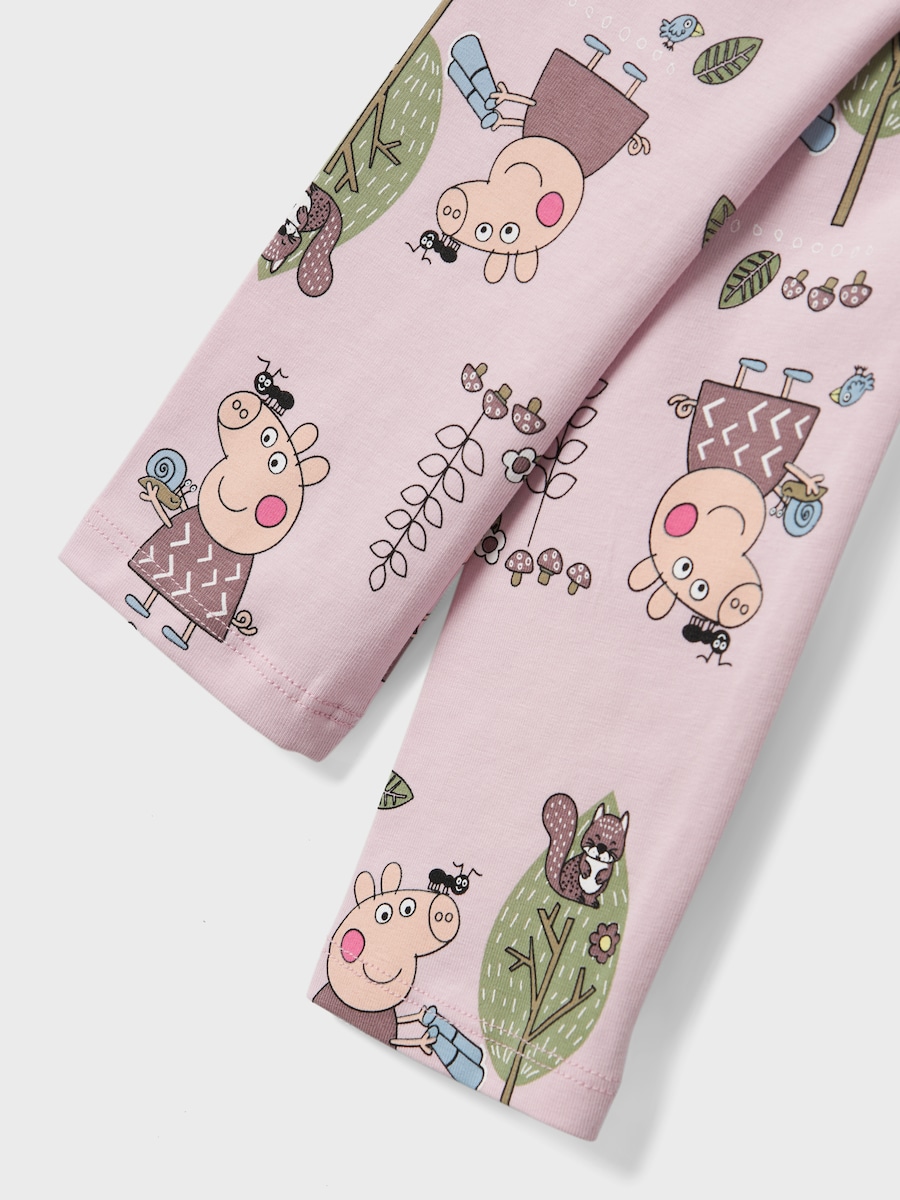 Узкие леггинсы NAME IT NMFDyka Peppa, сиреневый/лиловый — фото 3