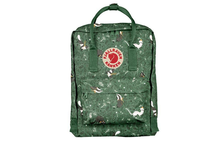 

Fjallraven Рюкзак Kanken 7L из полиэстера с хлопком зеленый мужской