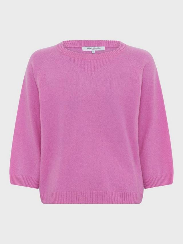 

Кашемировый джемпер джейлин Gerard Darel, розовый