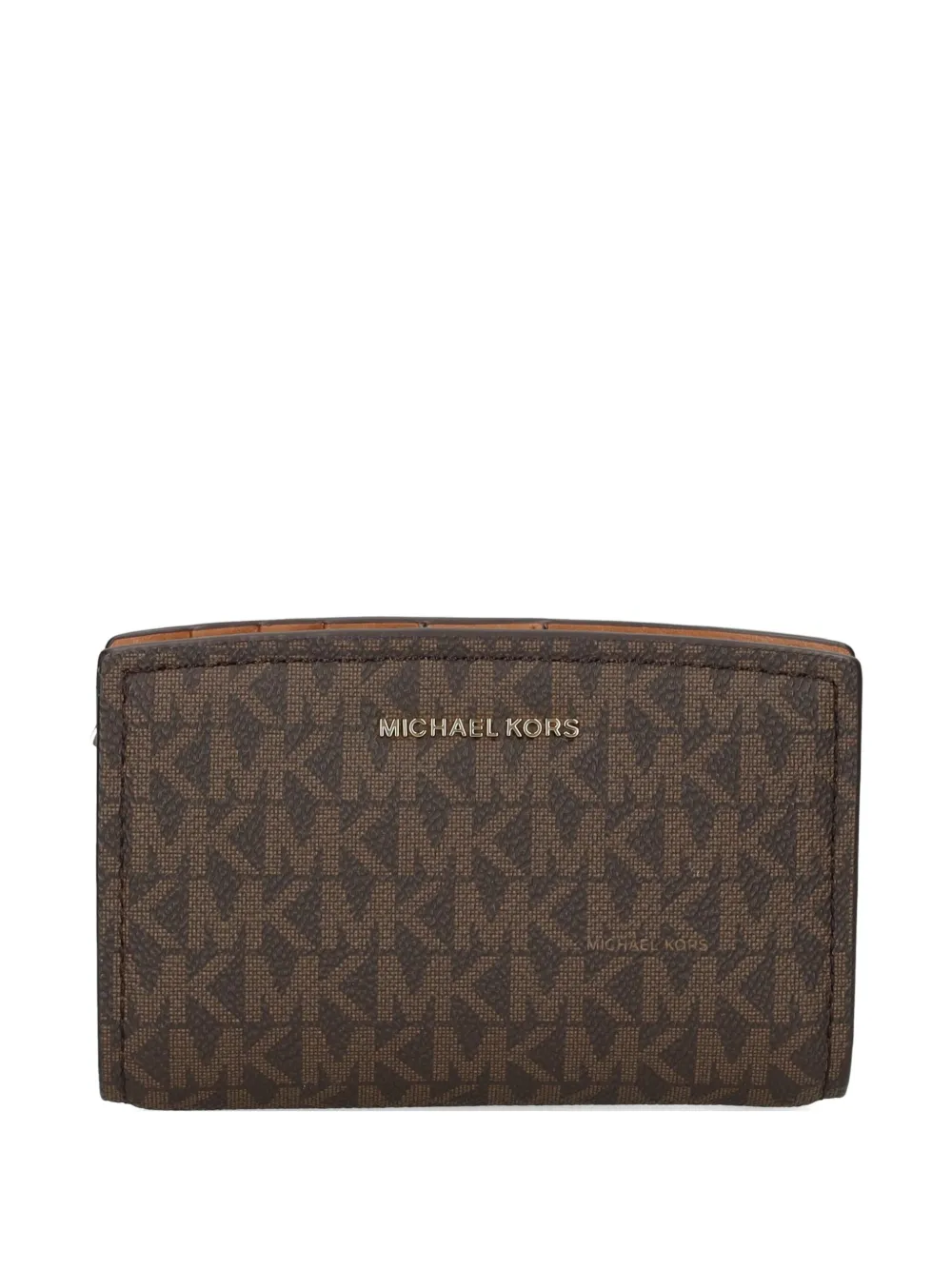

Кошелек с монограммой Michael Michael Kors, коричневый