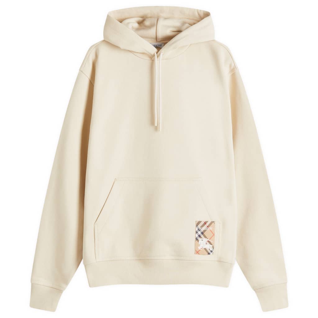

Худи с контрольной биркой Burberry, цвет nutmeg