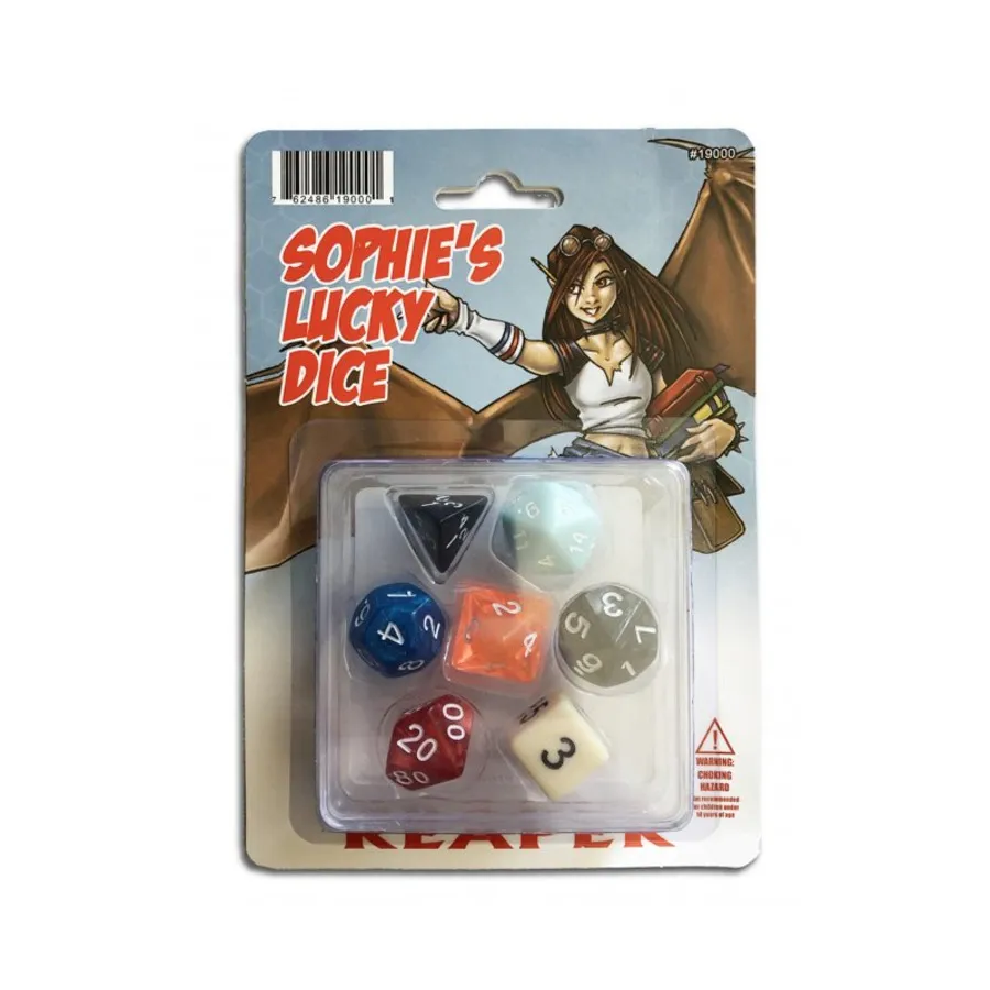 

Счастливая игральная кость Софи, Pizza Dungeon Dice