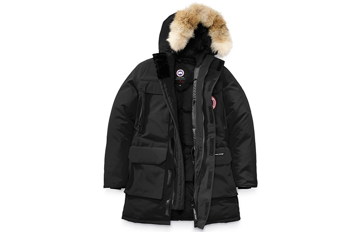 

Пуховик мужской черный Canada Goose
