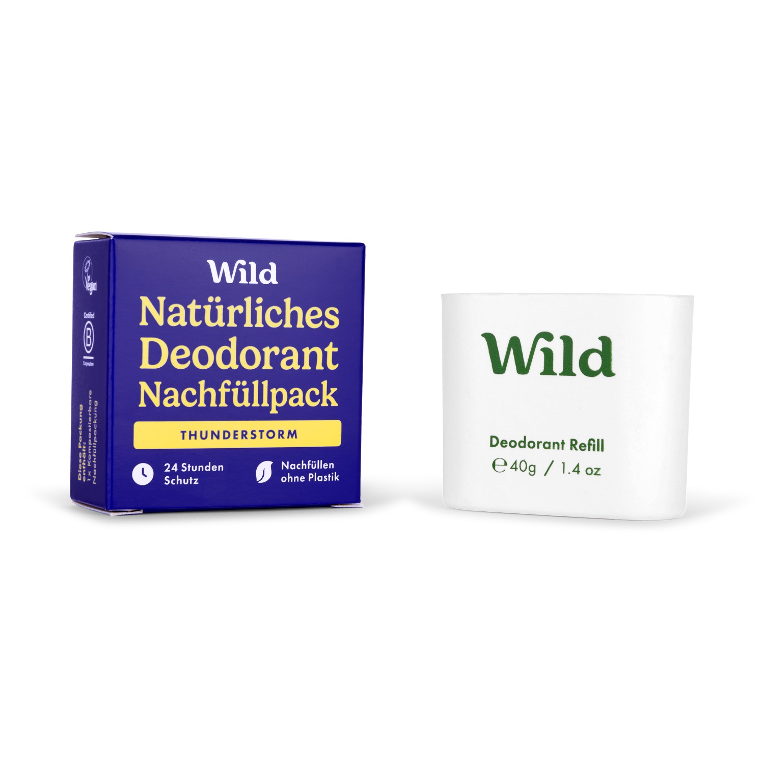 

Дезодорант thunderstorm nachfüller Wild, вес 40 гр.