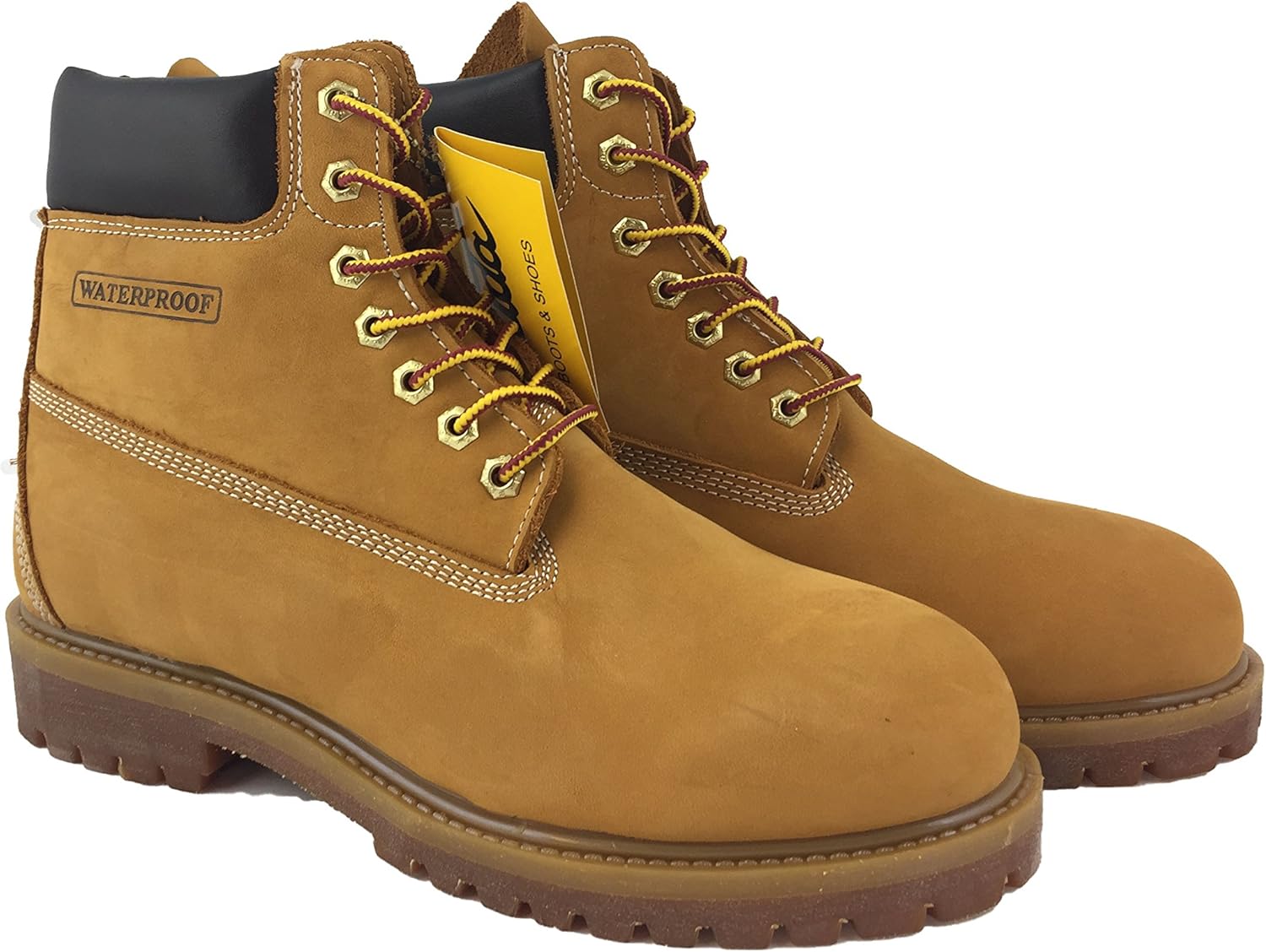 Мужские вестерн-бежевые сапоги Fuda, стиль 9 CITI SHOES — фото 2