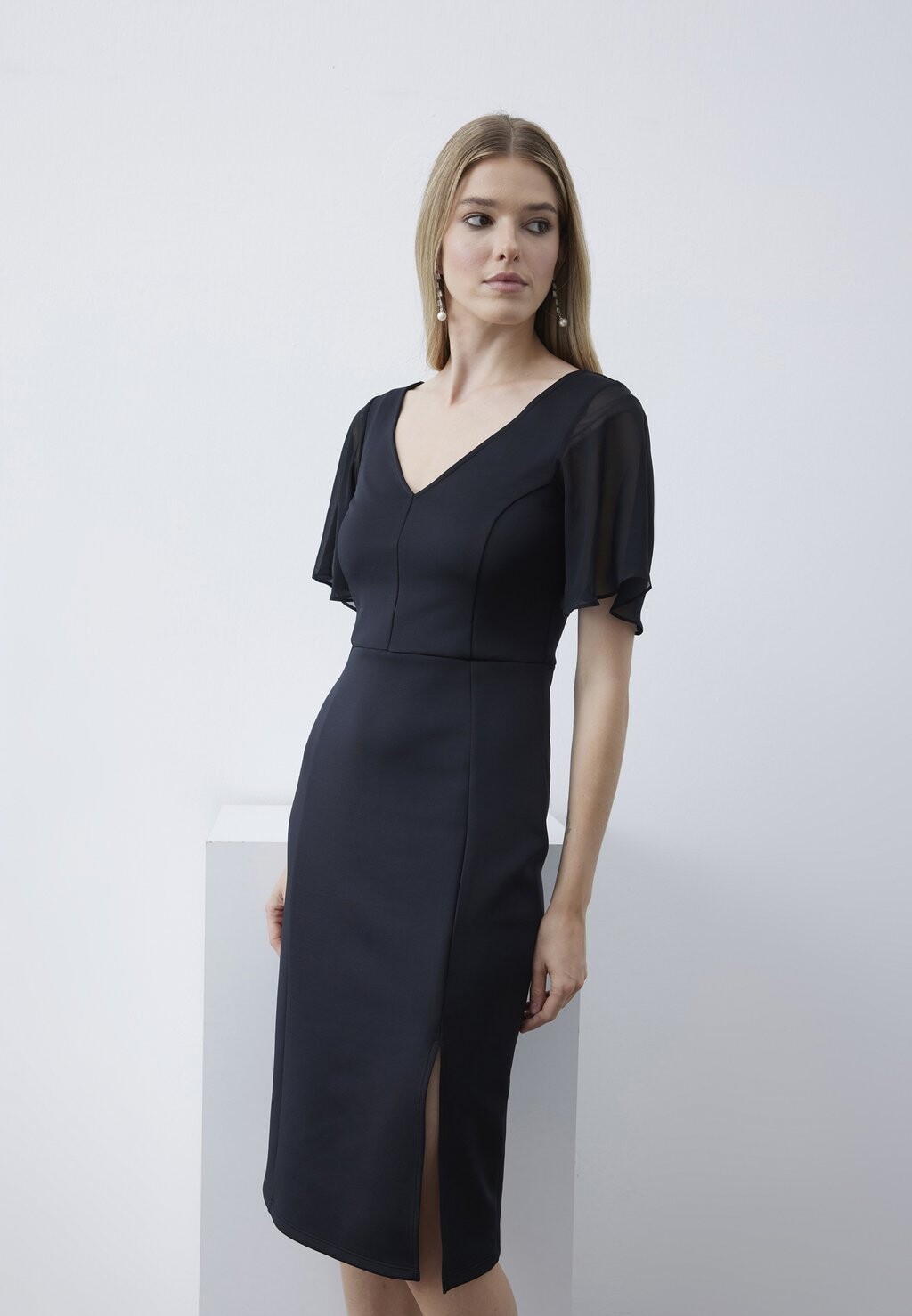 

Элегантное платье Anna Field, черное, Черный, Элегантное платье Anna Field, черное