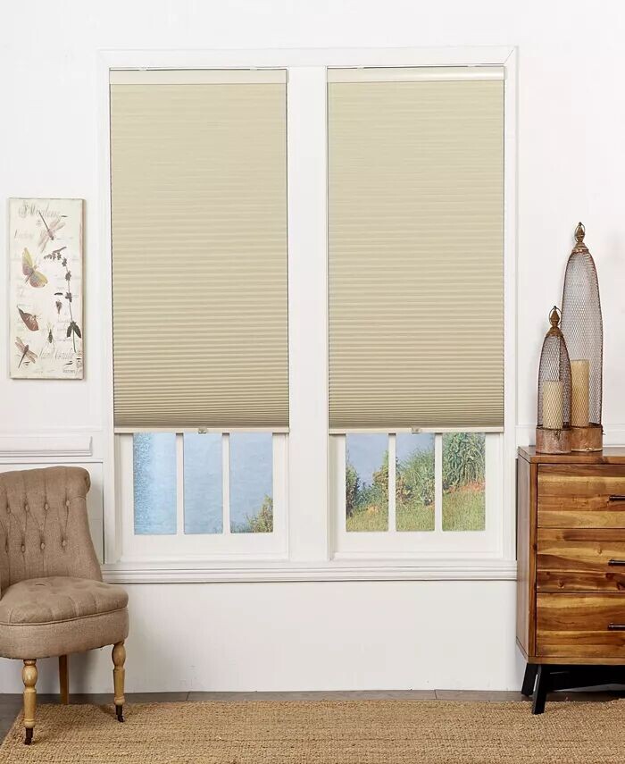 

Беспроводная сотовая шторка Blackout, 57x64 The Cordless Collection, коричневый