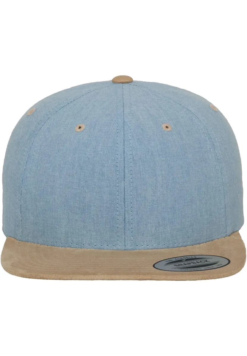 

Flexfit Flex Cap " Flexfit Unisex Chambray-Suede Snapback", синий
