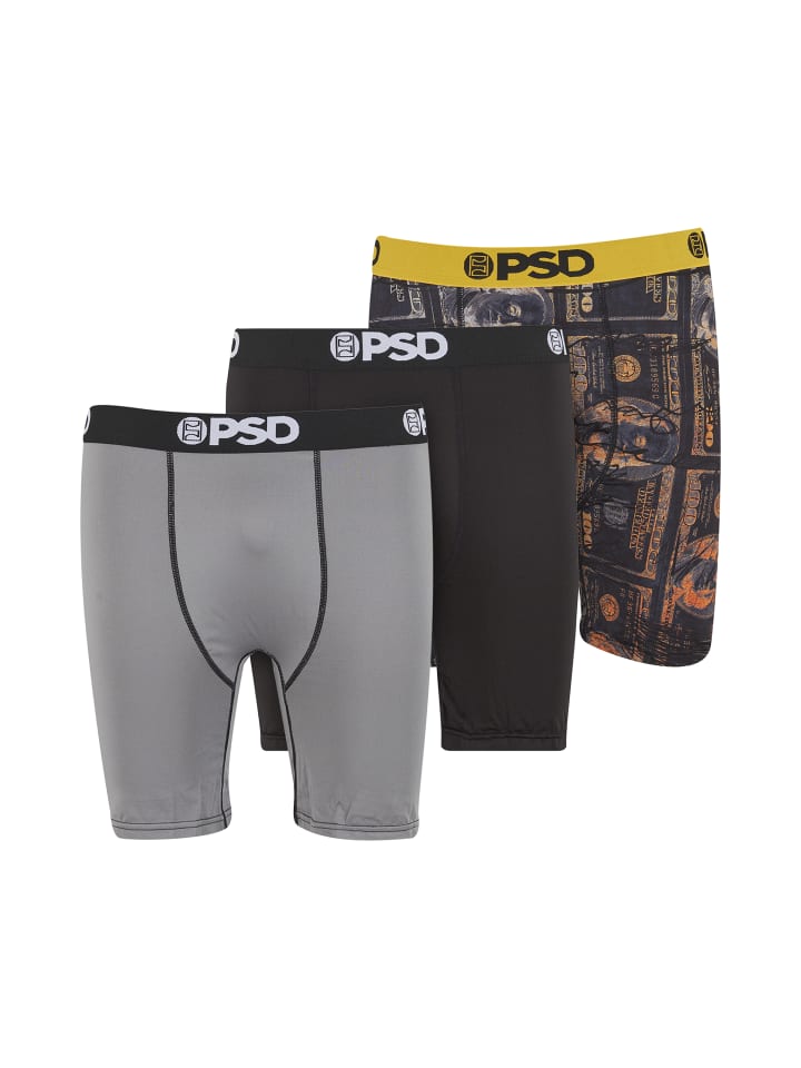 

PSD underwear Боксерские трусы Money Gang, комплект из 3 штук, разноцветные
