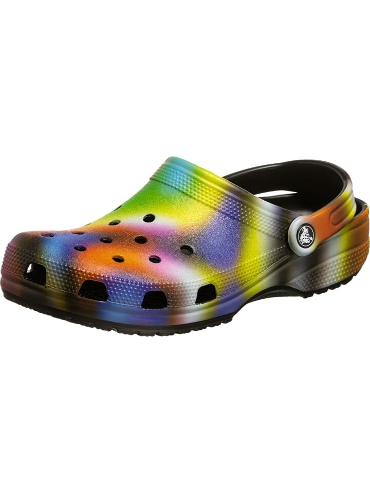 

Мюли Crocs, цвет black/multicolor