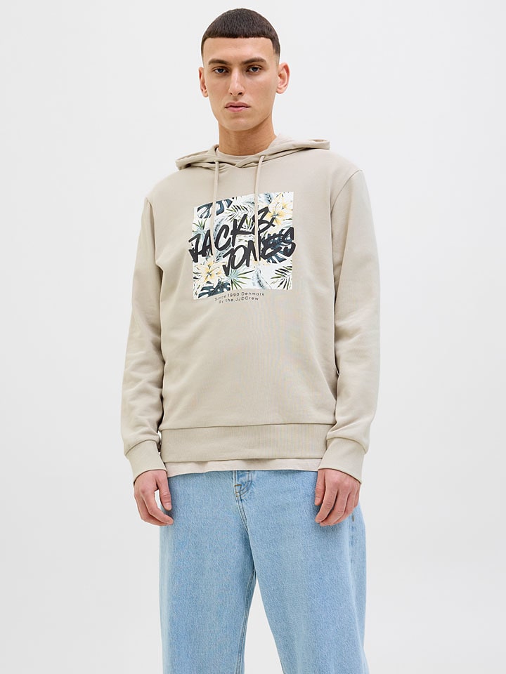 

Толстовка Hawaii Jack & Jones, кремовый