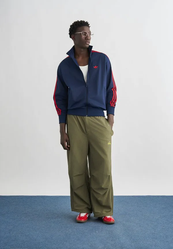 Толстовка firebird tt на молнии Adidas Originals, Night Indigo/Better Scarlet — фото 2