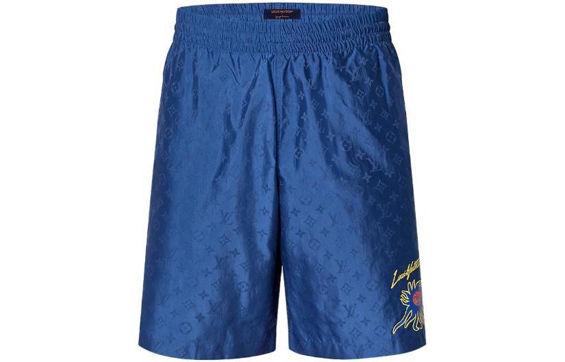 

LOUIS VUITTON Мужские пляжные шорты, цвет Blue