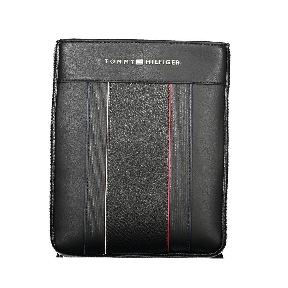 

Черная полиэтиленовая мужская сумка через плечо Tommy Hilfiger
