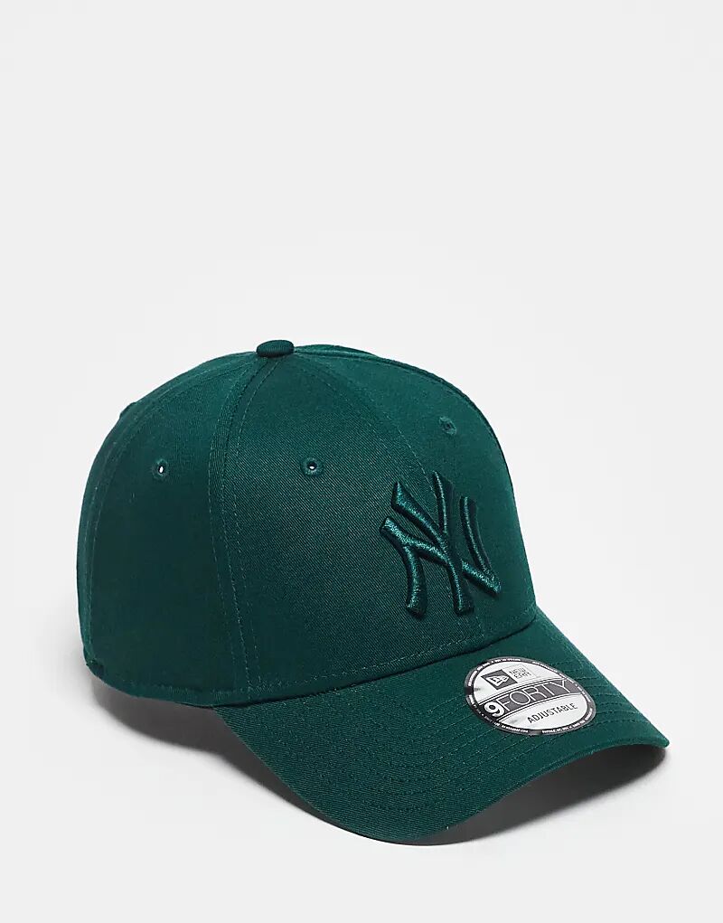 

Кепка New Era NY Yankees 9forty темно-зеленого цвета