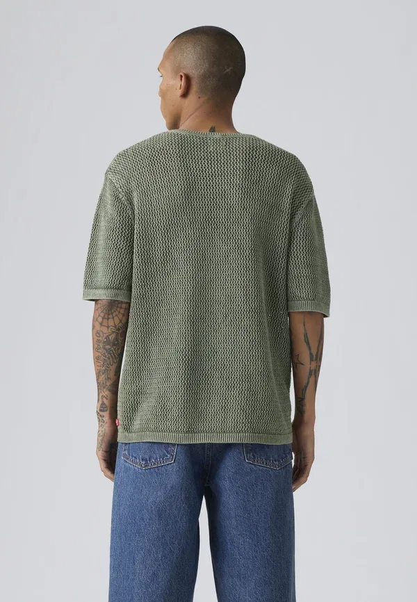 Футболка Levi'S Stinson tee basic t-shirt, цвет маринованный базилик — фото 3