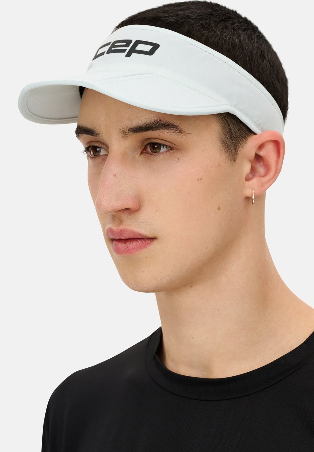 

Бейсболка RUN FOLDABLE VISOR UNISEX CEP, бежевый