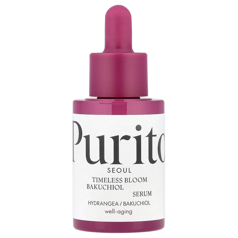 

Purito, Timeless Bloom Bakuchiol Serum, 30 мл (1,01 жидк. Унции)