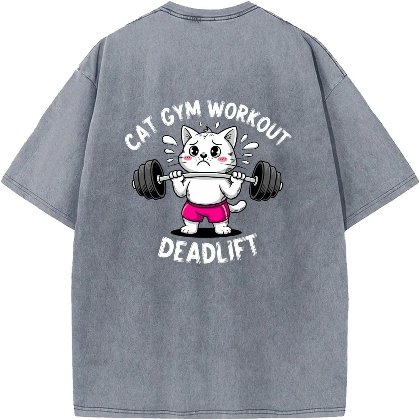 Футболка Cat Gym Workout Deadlift для женщин