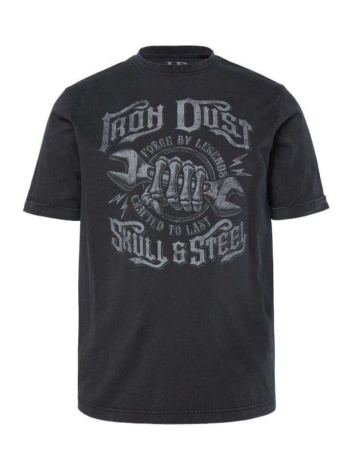 

Футболка с короткими рукавами черного цвета JP1880, Черный, Футболка с короткими рукавами черного цвета JP1880