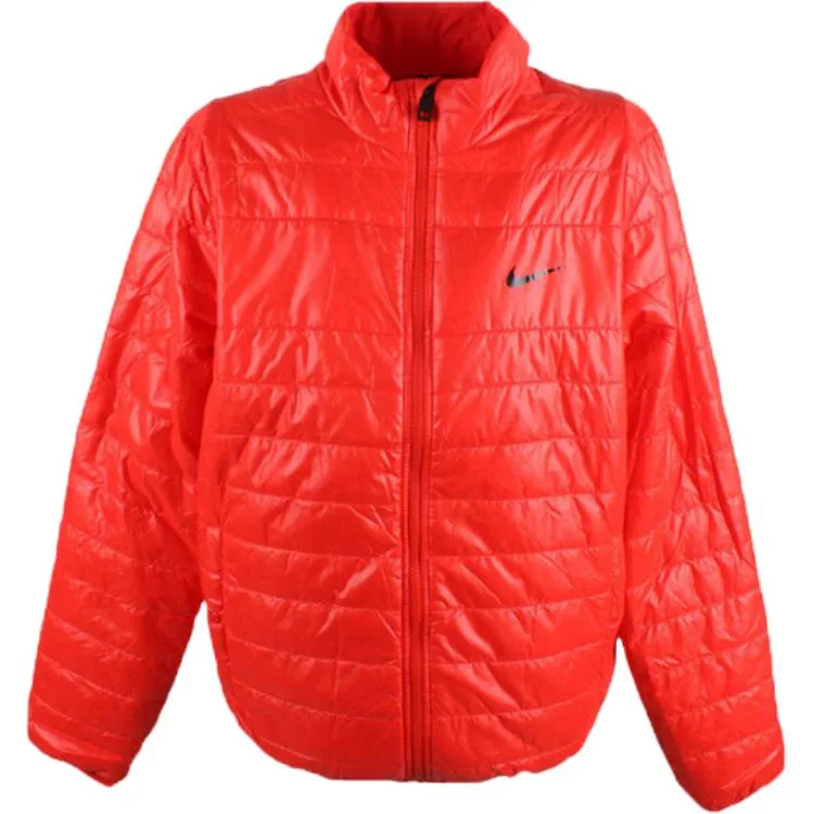 Nike Пуховик мужской красный со стойкой
