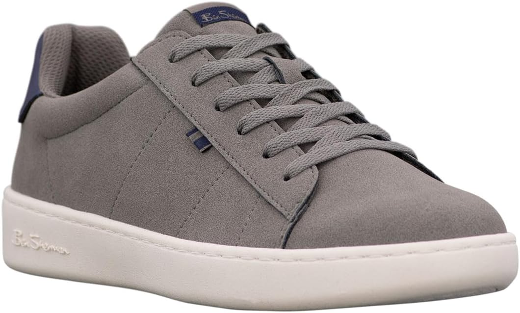 Мужские модные кроссовки Hampton Ben Sherman, белый/синий/угольный — фото 3