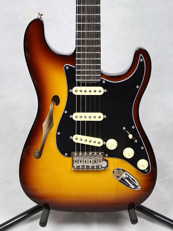 

Электрогитара Fender LTD Suona Stratocaster Thinline Violin Burst