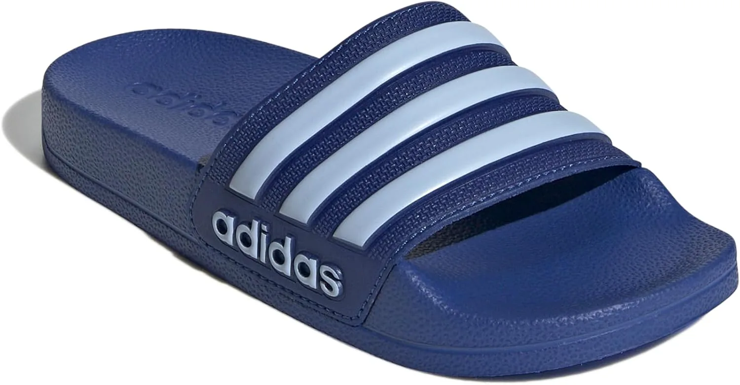 Шлепанцы для душа Adidas Kids Adilette, синий — фото 4