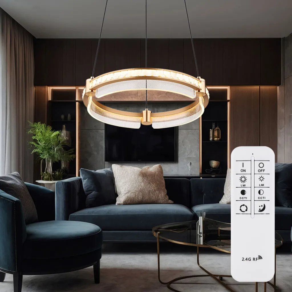 

Подвесной светодиодный светильник Globo Lighting, золотой