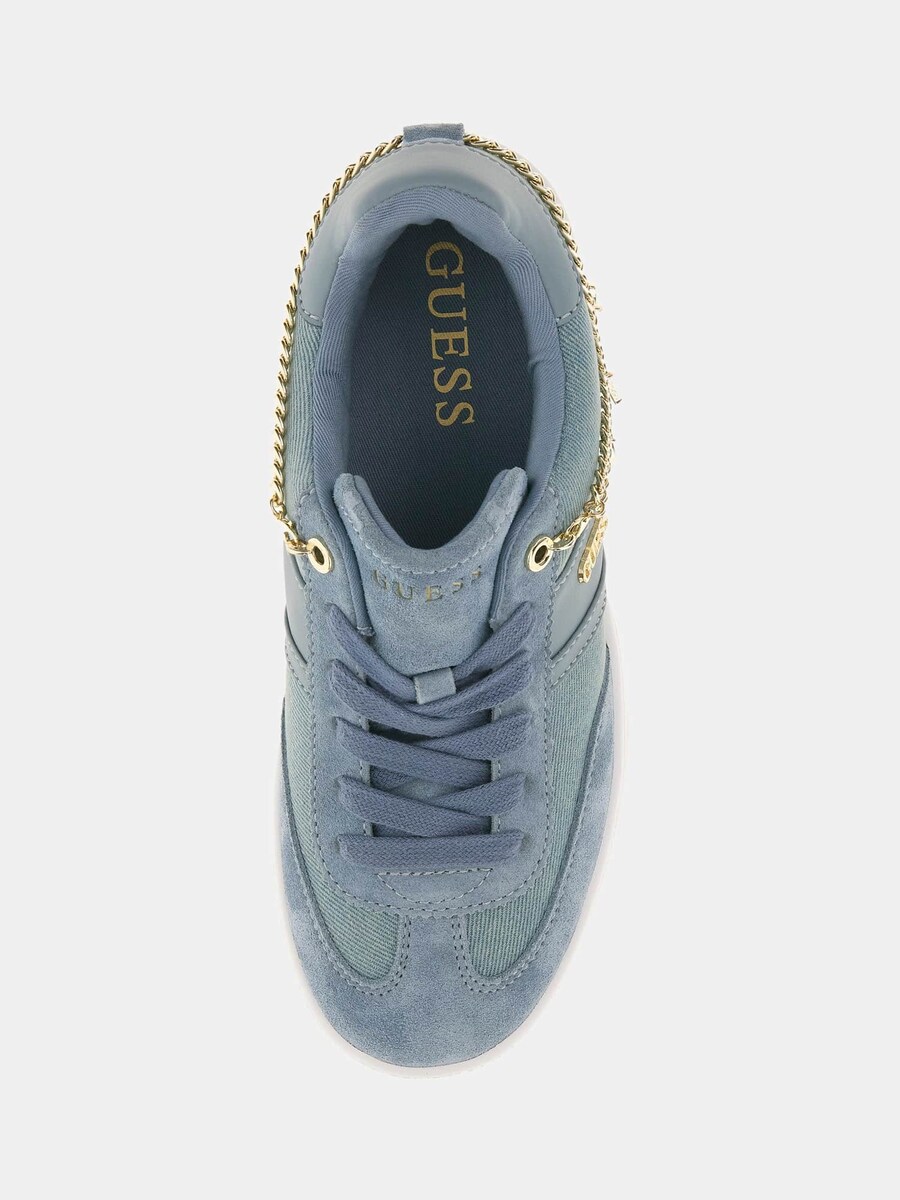 Кроссовки GUESS Naoko, синий — фото 4