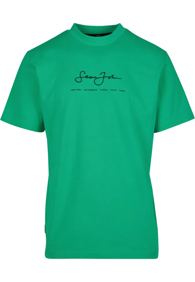 

Футболка Sean John "Мужская футболка Sean John JM-TE012-101-05 SJ Classic Logo Essential Tee", зеленый