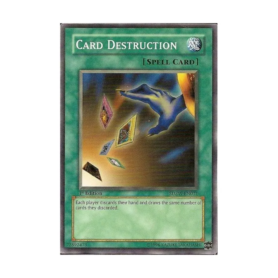 

CCG Уничтожение карты (Общее), Yu-Gi-Oh - Starter Deck - Duelist Toolbox - Singles