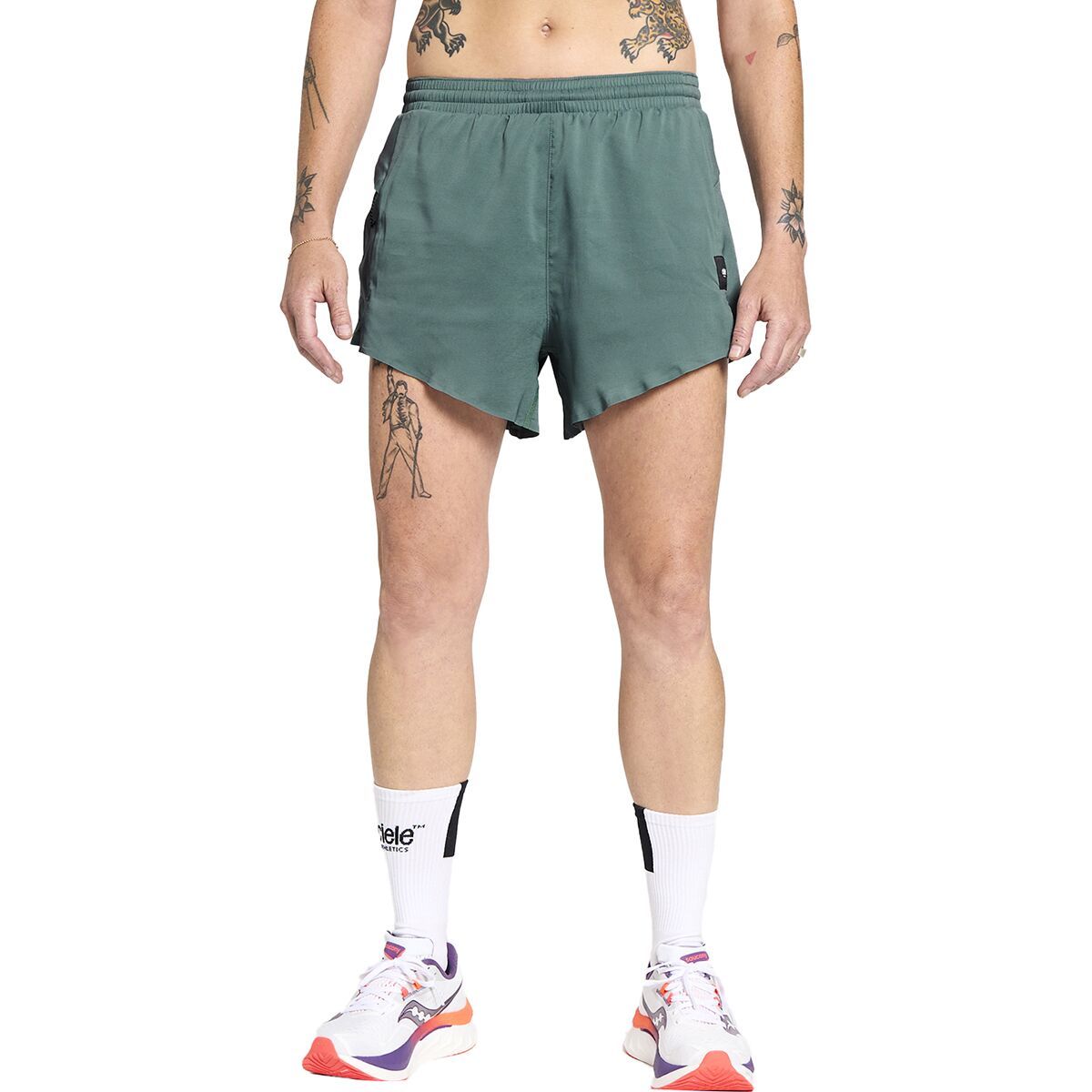 

Шорты Atshort длиной 4 дюйма Ciele Athletics, серебряный