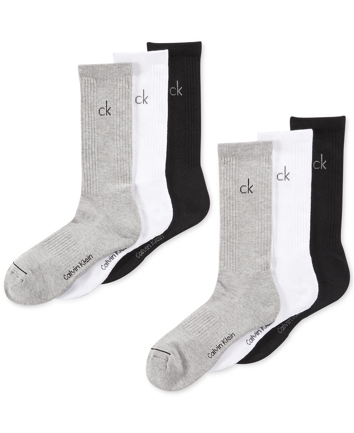 

Мужские спортивные носки Crew (6 шт.) Calvin Klein