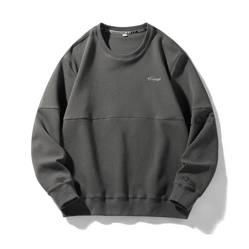 

Свитшот Unisex Crew Neck Moderate Heavyweight LISENPOK, темно-серый