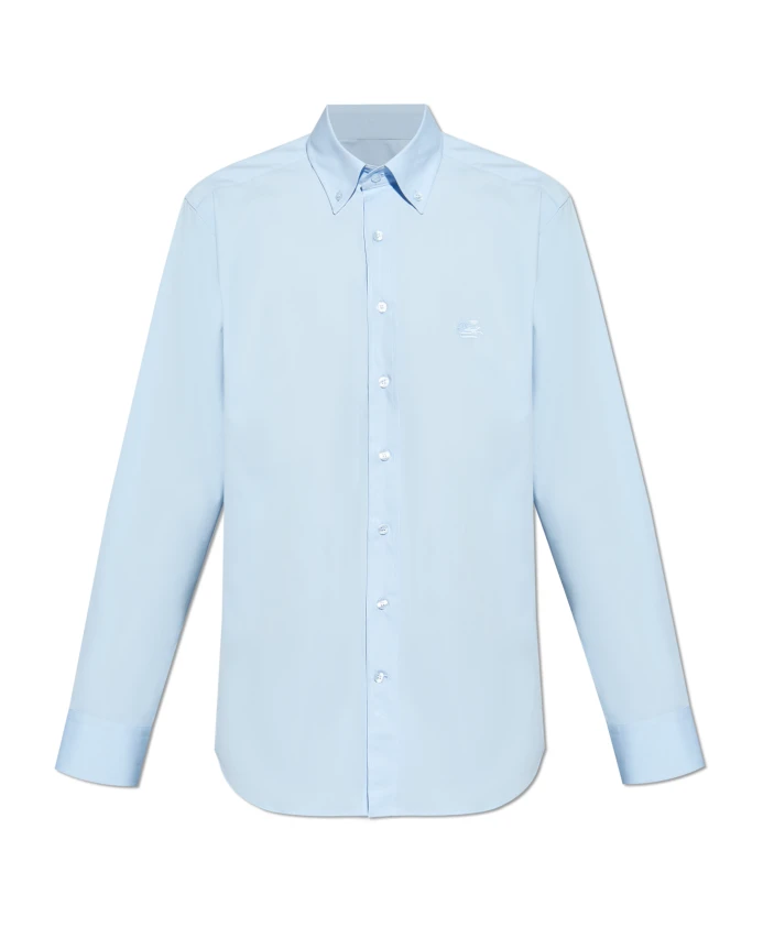 

Классическая рубашка Etro, синий