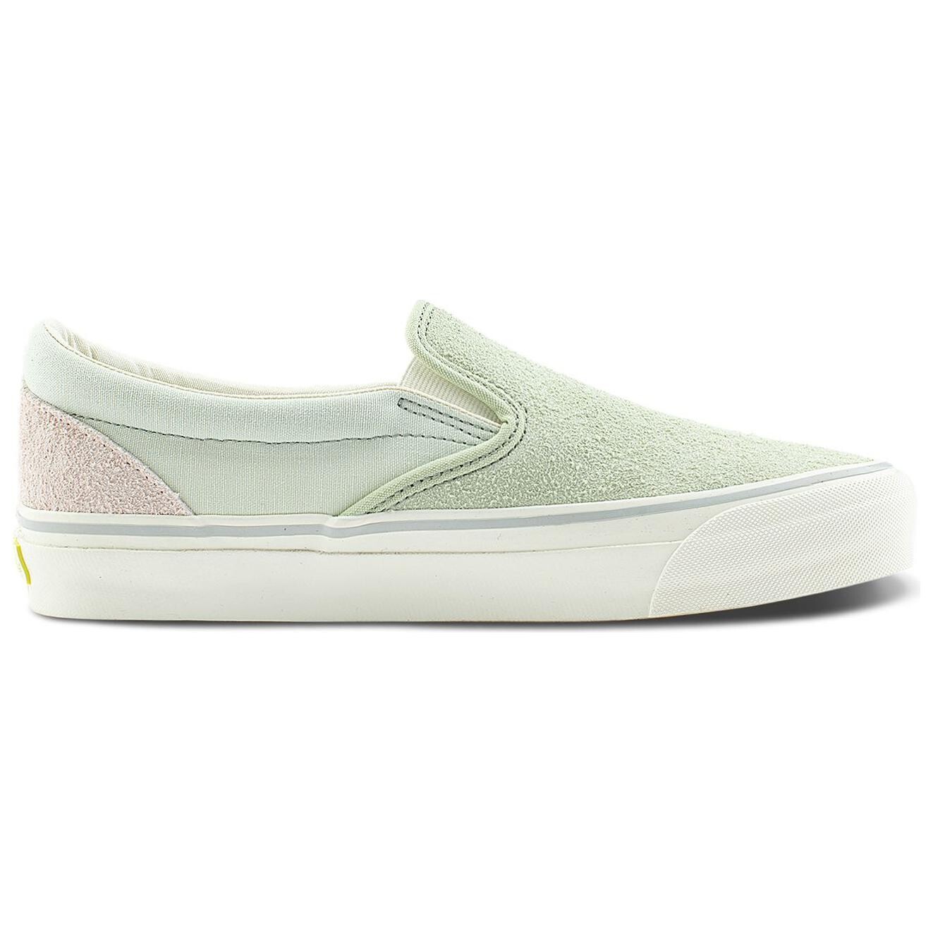 Слипоны для скейтбординга Vans унисекс, Light green/white — фото 2