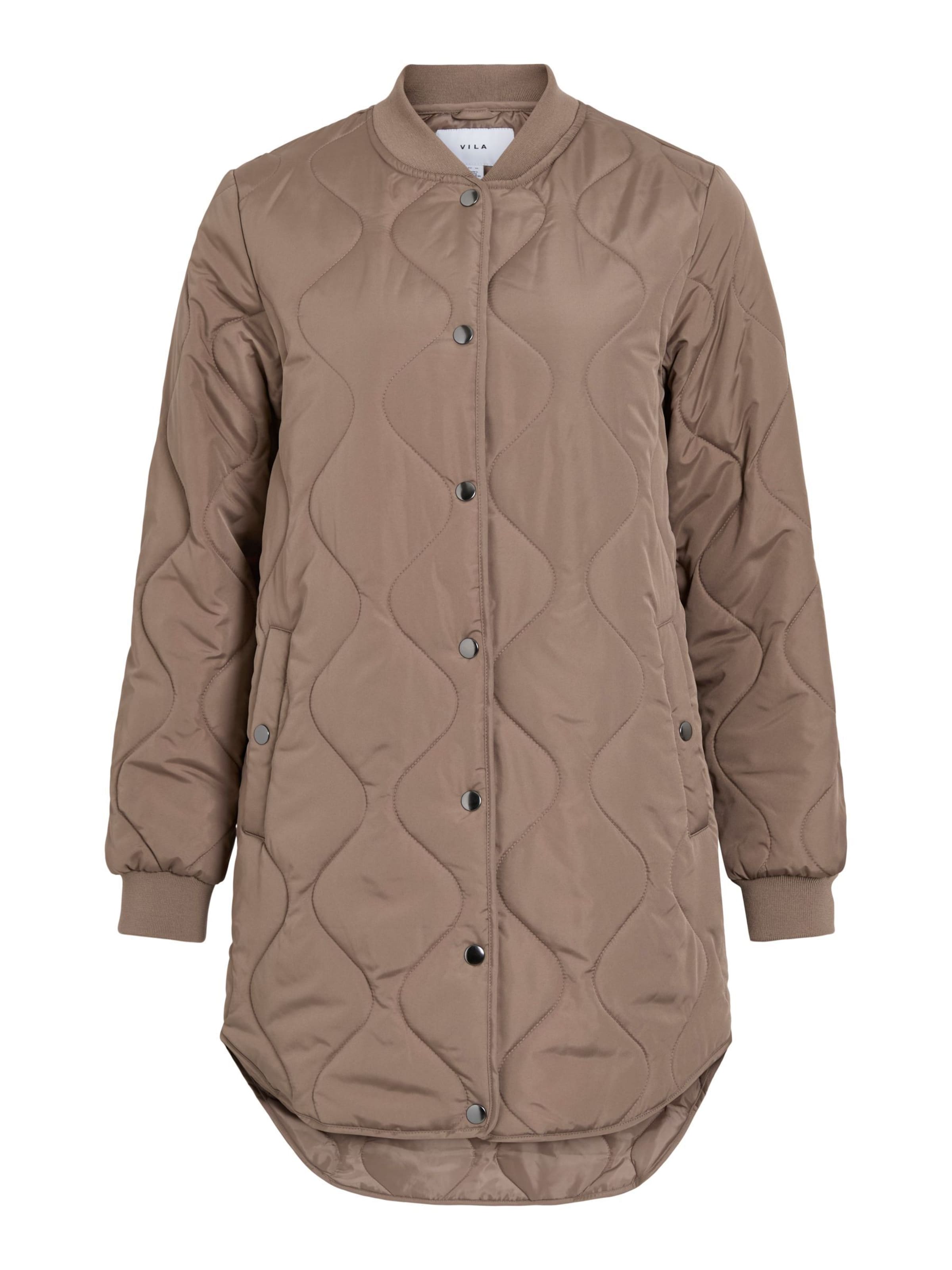 

VILA Демисезонное пальто 'VITate' в цвете Umbra