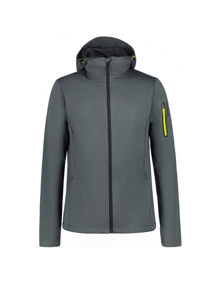 

Куртка софтшелл Icepeak Softshelljacke mit Kapuze Brinsmade, серый