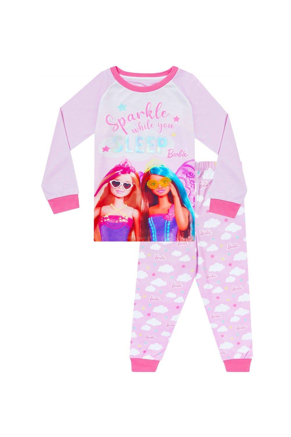 

Сверкай, пока спишь, пижама Barbie, розовый