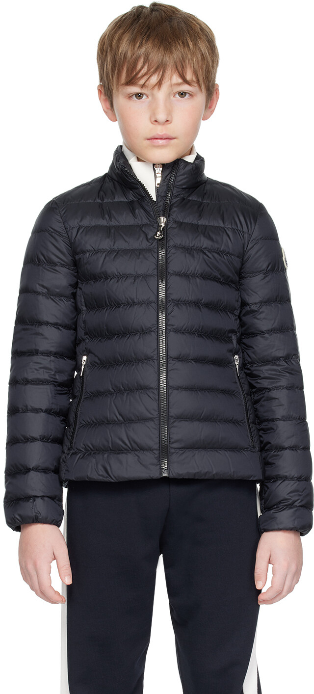 

Детский темно-синий пуховик Kaukura Moncler Enfant
