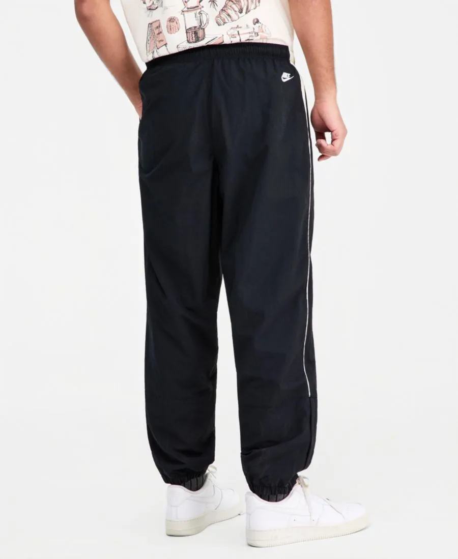 Легкие брюки Men's Sportswear Club Nike, черный/светлый-хаки — фото 4