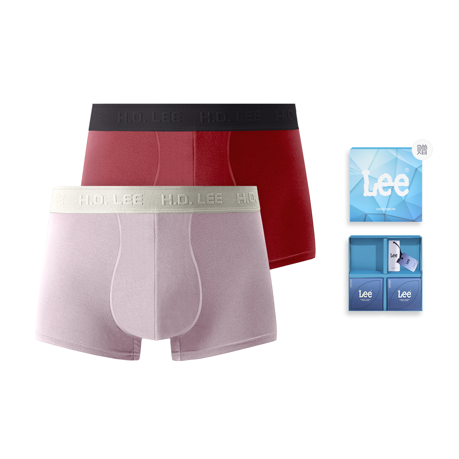 

Galaxy Underwear подарочные наборы мужские 2 шт Lee, розовый