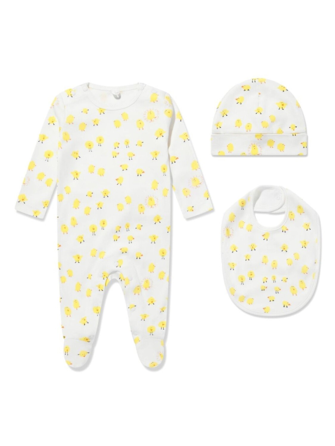 

Комплект для новорожденного с принтом Stella McCartney Kids, белый