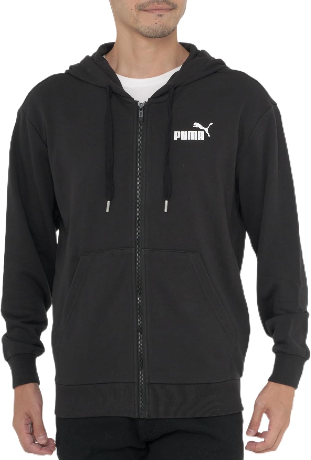 

Мужская спортивная толстовка PUMA POWER Graphic Full-Zip Hoodie TR 684218, черный