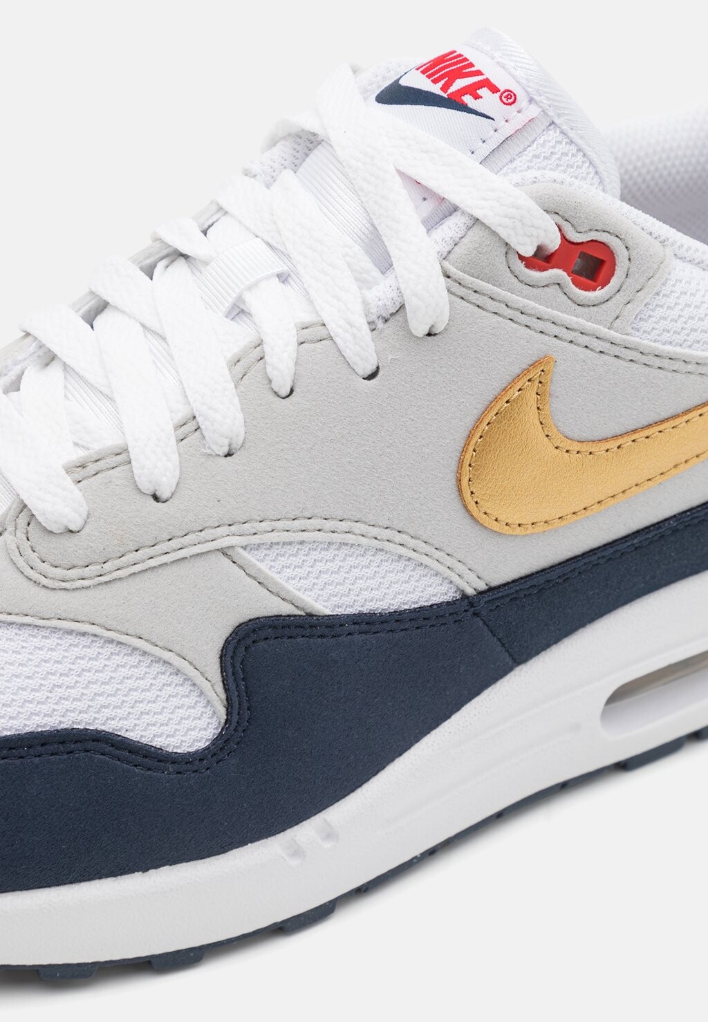 

Кроссовки на шнуровке AIR MAX 1 UNISEX Nike, синий