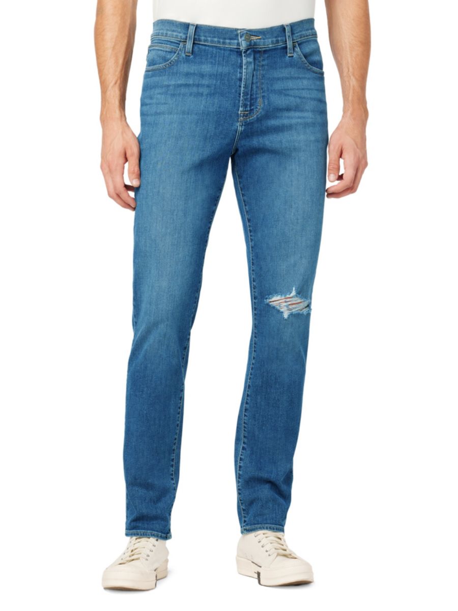 

Узкие джинсы Ace с высокой талией Hudson Jeans, синий