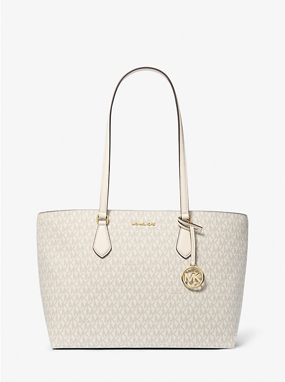 

Большая сумка-тоут с фирменным логотипом Sheila Michael Kors, мультиколор
